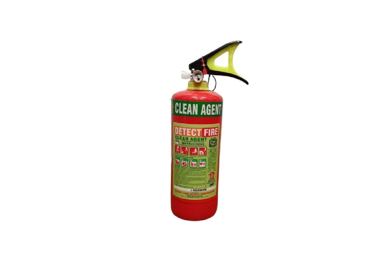 clean agent fire extinguisher 4kg .